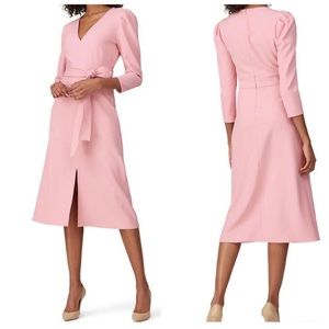 Shoshanna midi dress with tie